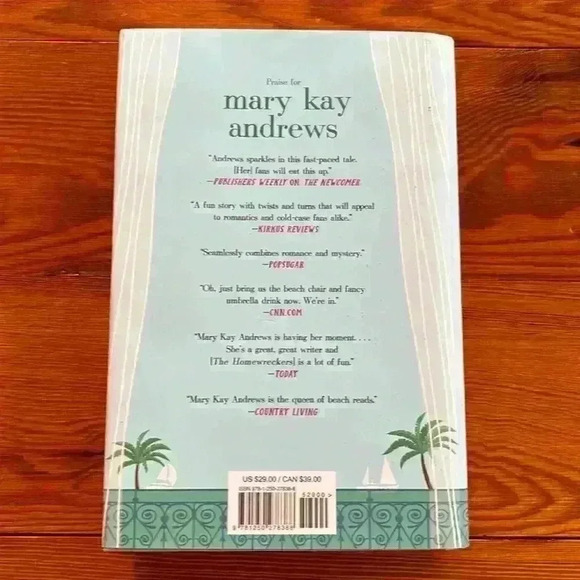 Novel/Book By Mary Kay Andrews Hard Back Summers At The Saint - Picture 2 of 4